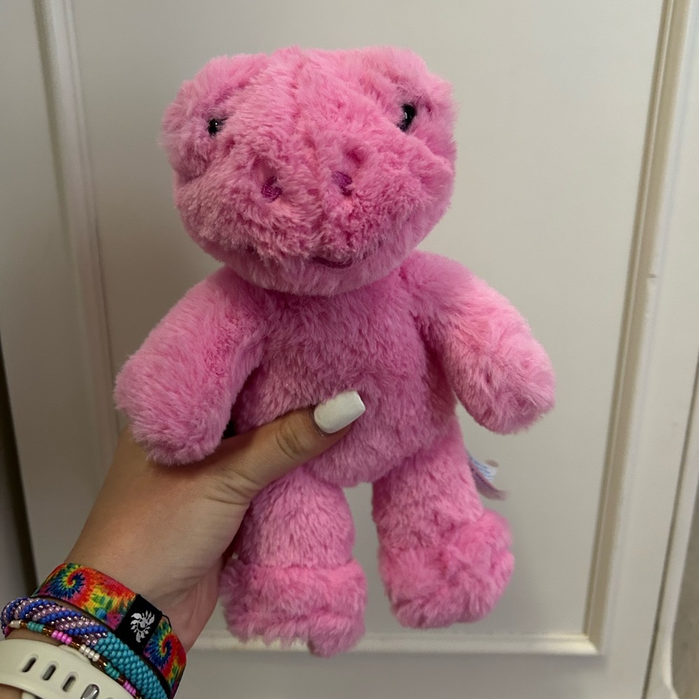 Build-A-Bear Pink Spring Mini Frog